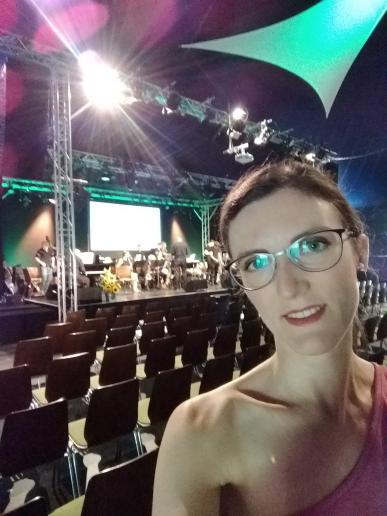 Mit der Bigband im Kulturzelt Vellmar